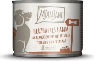 MjAMjAM Lamm/Reis/Tomaten/Chiasamen 200 g Solange Der Vorrat Reicht